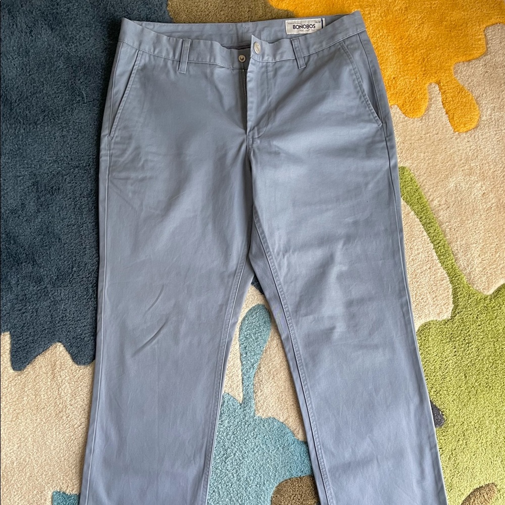 Bonobos Washed Chinos (Light Blue) (Used)